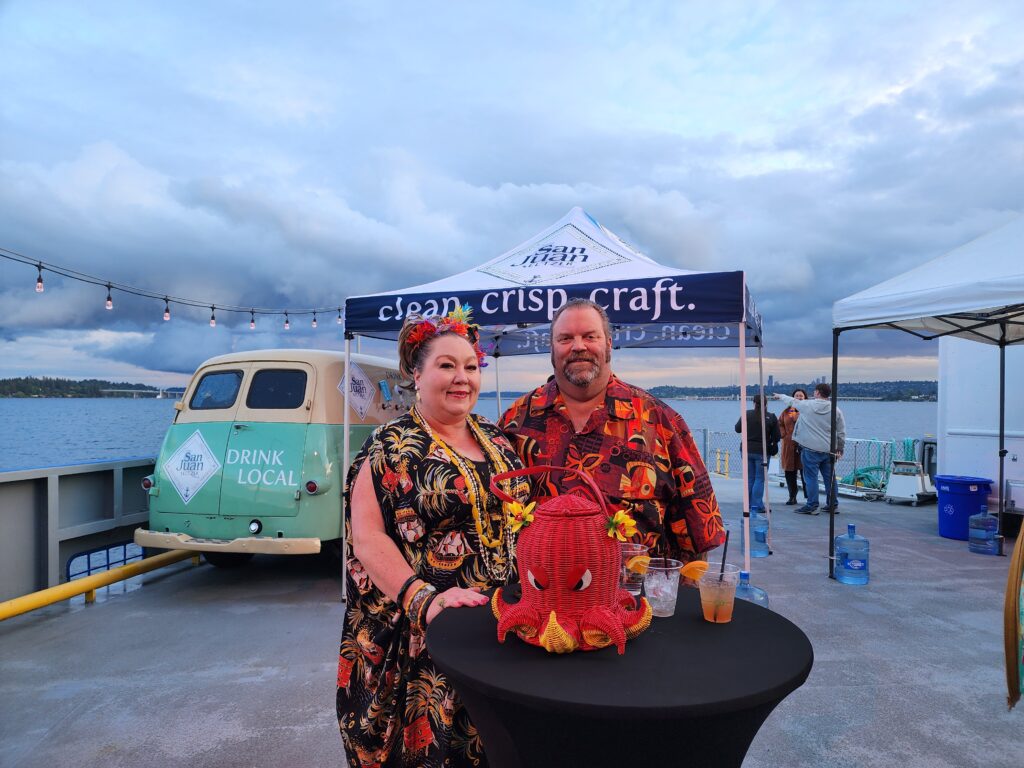 Seattle Sunset Tiki Cruise 5/18/24 by Sean Heath