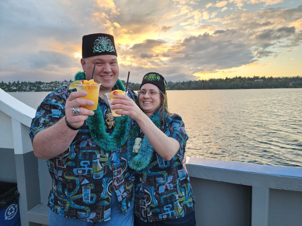 Seattle Sunset Tiki Cruise 5/18/24 by Sean Heath