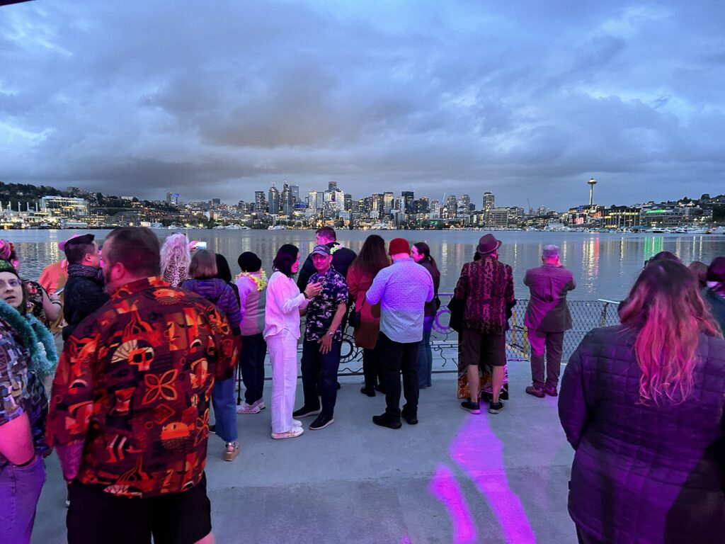 Seattle Sunset Tiki Cruise 5/18/24 by Sean Heath