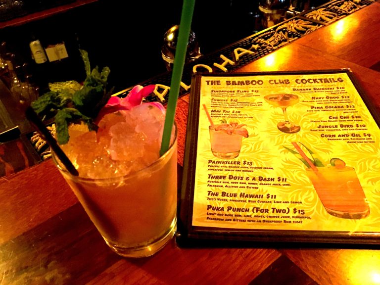 Tiki Bar Review #54 The Bamboo Club – Long Beach CA - Tiki With Ray